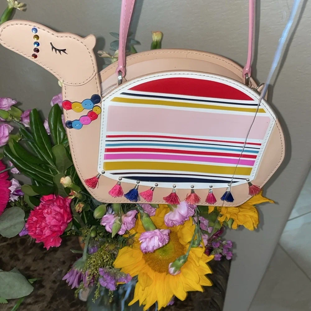 Kate Spade New York (KSNY) "Spice Things Up" Leather Camel Crossbody Bag - Picture 10 of 15